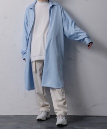 【Adoon plain】ロングシャツ