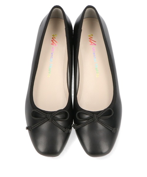 WA ORiental TRaffic（ダブルエーオリエンタルトラフィック）の「スクエアトゥバレエシューズ/22104（バレエシューズ・レディース・ベージュ/オレンジ/ブラック/シルバー・34/40/37/38/42/35/41/39/36/33/43）」の21枚目の写真