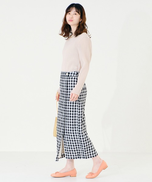 WA ORiental TRaffic（ダブルエーオリエンタルトラフィック）の「スクエアトゥバレエシューズ/22104（バレエシューズ・レディース・ベージュ/オレンジ/ブラック/シルバー・34/40/37/38/42/35/41/39/36/33/43）」の14枚目の写真