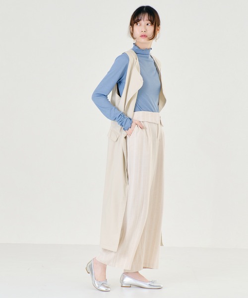 WA ORiental TRaffic（ダブルエーオリエンタルトラフィック）の「スクエアトゥバレエシューズ/22104（バレエシューズ・レディース・ベージュ/オレンジ/ブラック/シルバー・34/40/37/38/42/35/41/39/36/33/43）」の10枚目の写真