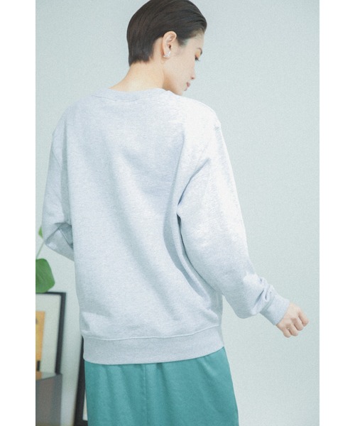 GOOD ROCK SPEED(グッドロックスピード)の「(GOOD ROCK SPEED)別注カレッジスエット(スウェット・レディース・グレー/グリーン・FREE)」の9枚目の写真