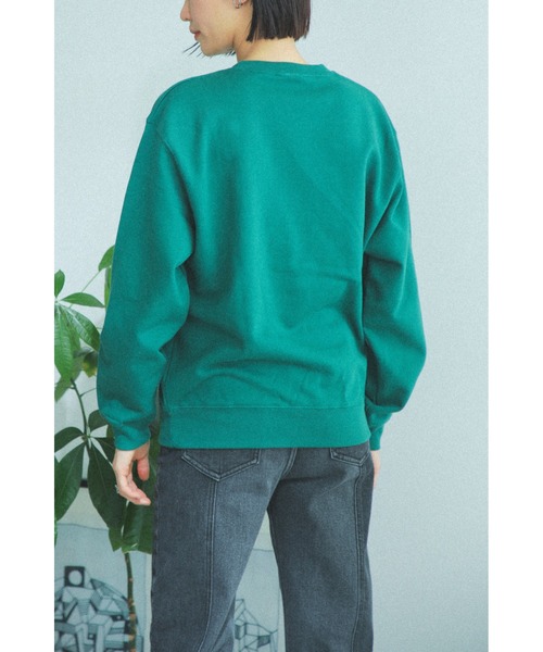 GOOD ROCK SPEED(グッドロックスピード)の「(GOOD ROCK SPEED)別注カレッジスエット(スウェット・レディース・グレー/グリーン・FREE)」の16枚目の写真