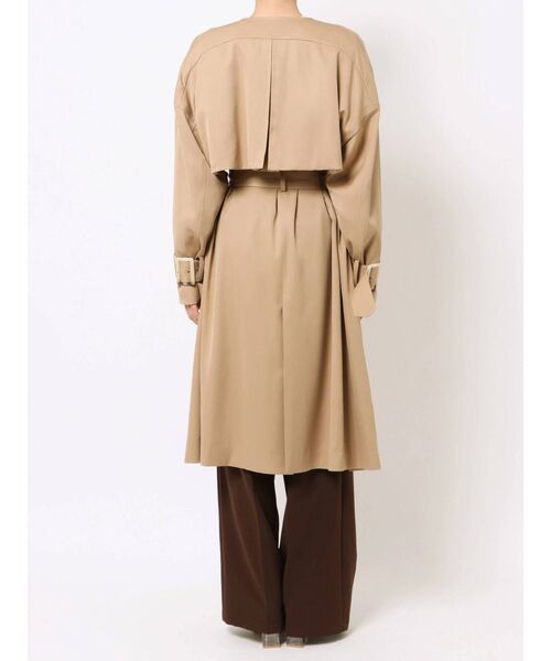 CALNAMUR（カルナムール）の「スプリングダブルコート（トレンチコート・レディース・ベージュ/カーキ・FREE）」の20枚目の写真