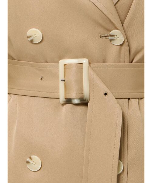 CALNAMUR（カルナムール）の「スプリングダブルコート（トレンチコート・レディース・ベージュ/カーキ・FREE）」の21枚目の写真