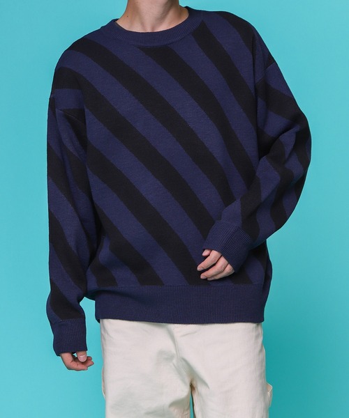 セール】バイヤスボーダーニット(ユニセックス)（ニット