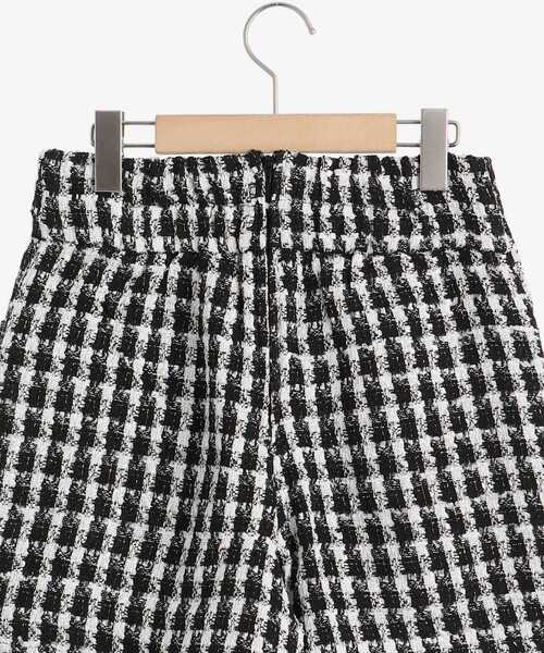 MAJESTIC LEGON(マジェスティックレゴン)の「ツイードショートパンツ(その他パンツ・レディース・ベージュ系その他2/ブラック系その他・MEDIUM)」の10枚目の写真