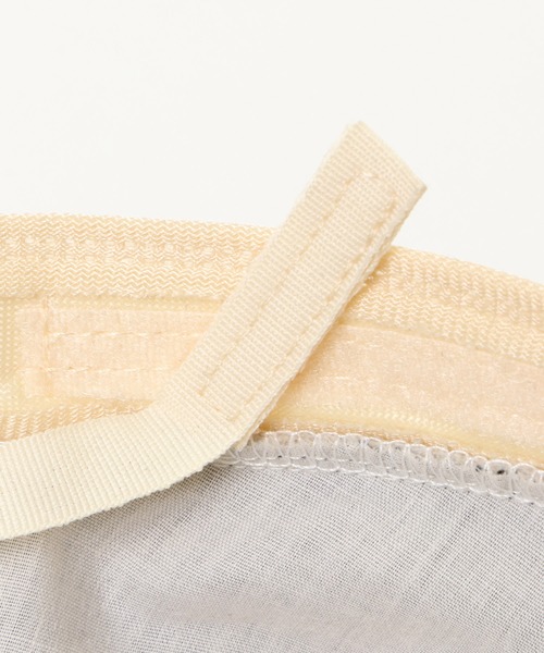 ikka（イッカ）の「疑麻ツバ広ハット（ハット・レディース・オフホワイト/ネイビー/キャメル・FREE）」の8枚目の写真