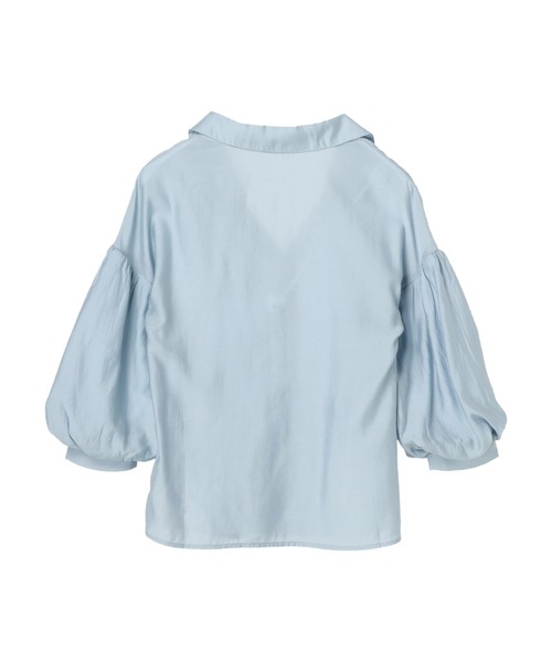 DURAS(デュラス)の「ドロップショルダーシャツ(シャツ/ブラウス・レディース・ホワイト/ブルー/グレー系その他・FREE)」の8枚目の写真