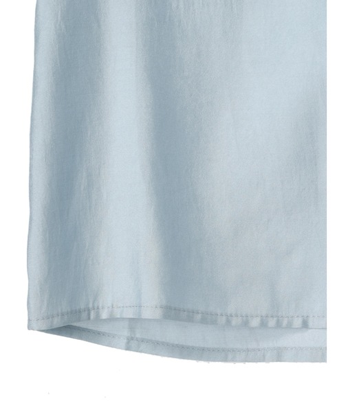 DURAS(デュラス)の「ドロップショルダーシャツ(シャツ/ブラウス・レディース・ホワイト/ブルー/グレー系その他・FREE)」の9枚目の写真