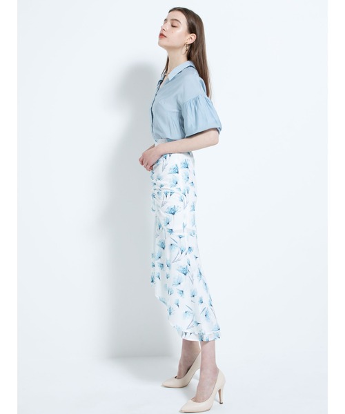 DURAS(デュラス)の「ドロップショルダーシャツ(シャツ/ブラウス・レディース・ホワイト/ブルー/グレー系その他・FREE)」の15枚目の写真