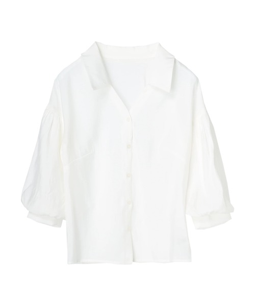 DURAS(デュラス)の「ドロップショルダーシャツ(シャツ/ブラウス・レディース・ホワイト/ブルー/グレー系その他・FREE)」の17枚目の写真