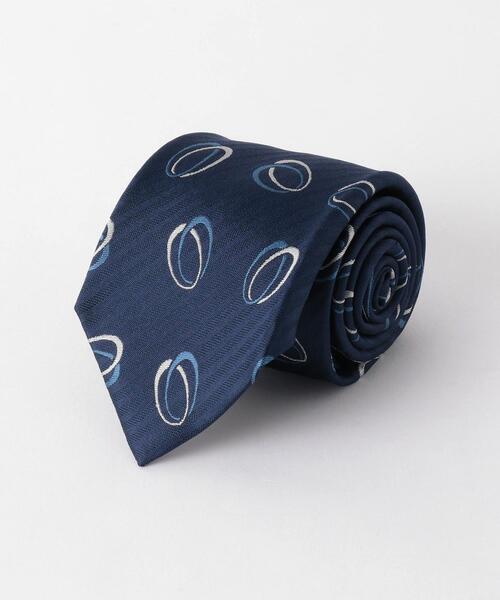 UNITED ARROWS LTD. OUTLET（ユナイテッドアローズアウトレット）の「＜A DAY IN THE LIFE＞ジオメトリックタイ 2（ネクタイ・メンズ・グレー/ネイビー/ベージュ・FREE）」の3枚目の写真
