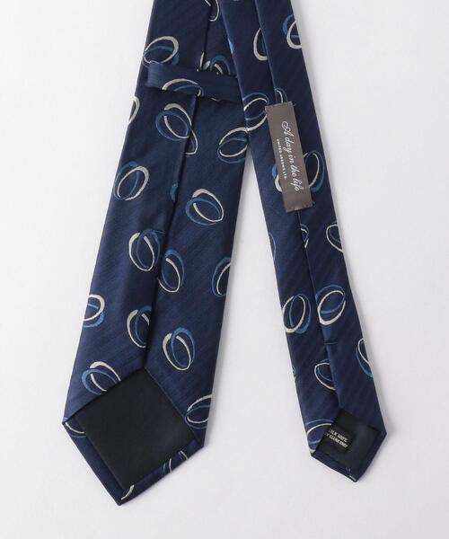 UNITED ARROWS LTD. OUTLET（ユナイテッドアローズアウトレット）の「＜A DAY IN THE LIFE＞ジオメトリックタイ 2（ネクタイ・メンズ・グレー/ネイビー/ベージュ・FREE）」の5枚目の写真