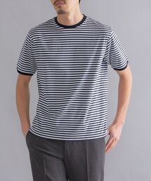 SHIPS | SHIPS: ALBINI クルーネック ボーダー Tシャツ(Tシャツ/カットソー)