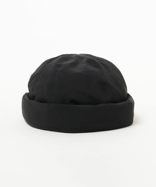 BEAMS（ビームス）の「GRILLO × BEAMS / 別注 Polyester Roll Cap（ハット・メンズ・ブラック/ネイビー・ONE SIZE）」の3枚目の写真