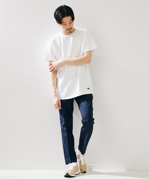 417 EDIFICE（フォーワンセブンエディフィス）の「【BURK】 2パックTシャツ【Tシャツの2枚セット ホワイト+ブラック】（シャツ/ブラウス・メンズ・ホワイト系その他・SMALL/MEDIUM/LARGE/X-LARGE）」の15枚目の写真