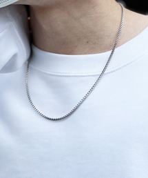 yield（イールド）の「【yield select】Stainless Mantel Chain Necklace マンテル チェーンネックレス STNE-001,002,003,004,005,006（ネックレス）」