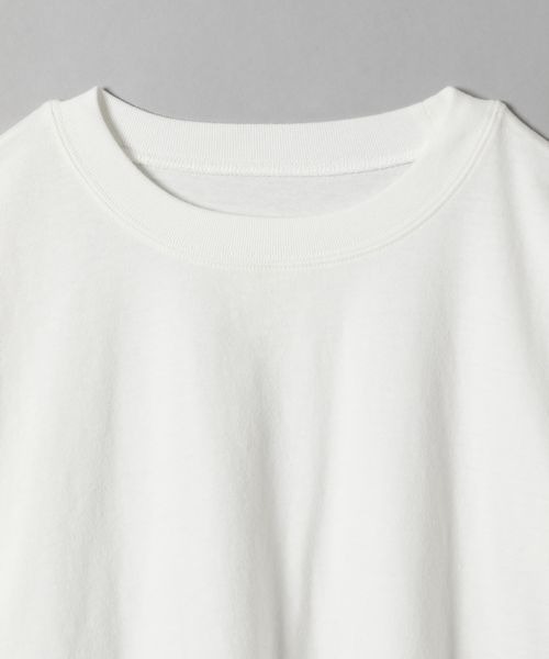 JEANASIS(ジーナシス)の「サスティナブルバイカラーUSED7STEE/277842(Tシャツ/カットソー・レディース・ホワイト/ブラック・FREE)」の3枚目の写真