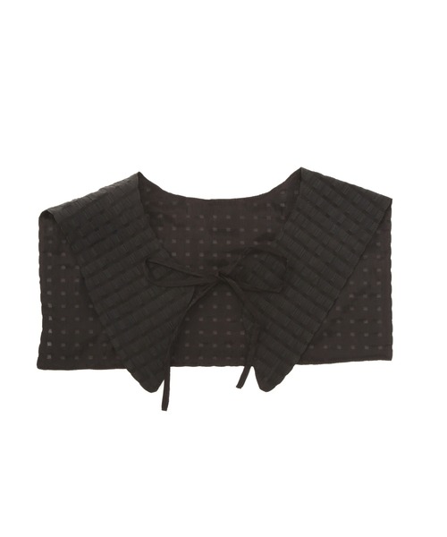 N.（N. Natural Beauty Basic）（エヌエヌナチュラルビューティーベーシック）の「[Casselini]セーラーつけ襟（付け襟・レディース・ブラック/ホワイト・ﾌﾘ-）」の2枚目の写真