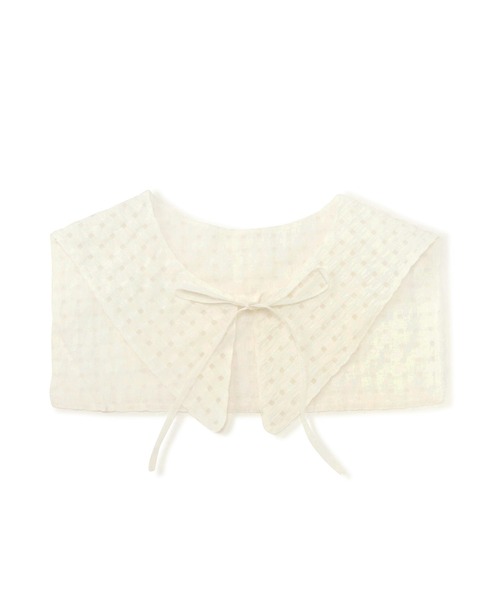 N.（N. Natural Beauty Basic）（エヌエヌナチュラルビューティーベーシック）の「[Casselini]セーラーつけ襟（付け襟・レディース・ブラック/ホワイト・ﾌﾘ-）」の4枚目の写真