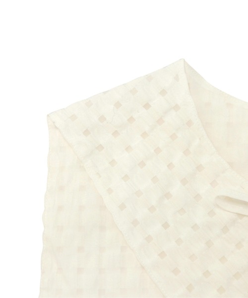 N.（N. Natural Beauty Basic）（エヌエヌナチュラルビューティーベーシック）の「[Casselini]セーラーつけ襟（付け襟・レディース・ブラック/ホワイト・ﾌﾘ-）」の7枚目の写真