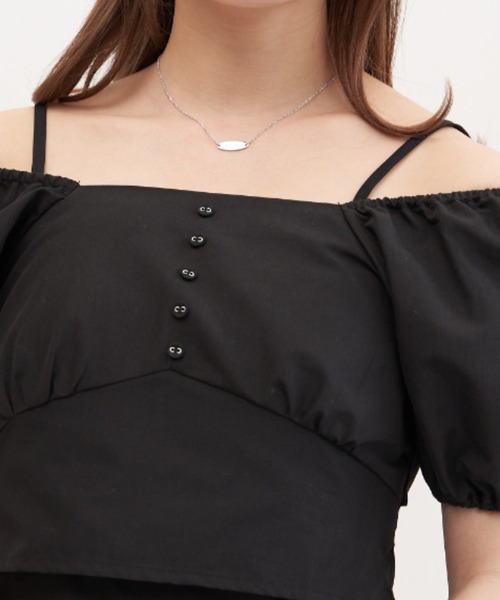 VANNIE U（ヴァニーユー）の「plate necklace（ネックレス・レディース・シルバー/ゴールド・FREE）」の7枚目の写真