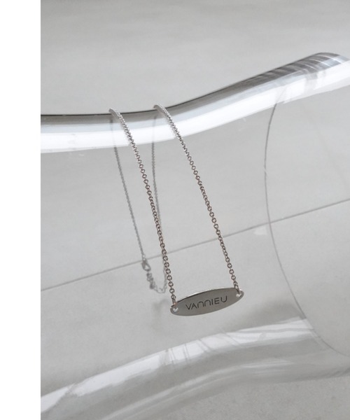 VANNIE U（ヴァニーユー）の「plate necklace（ネックレス・レディース・シルバー/ゴールド・FREE）」の11枚目の写真