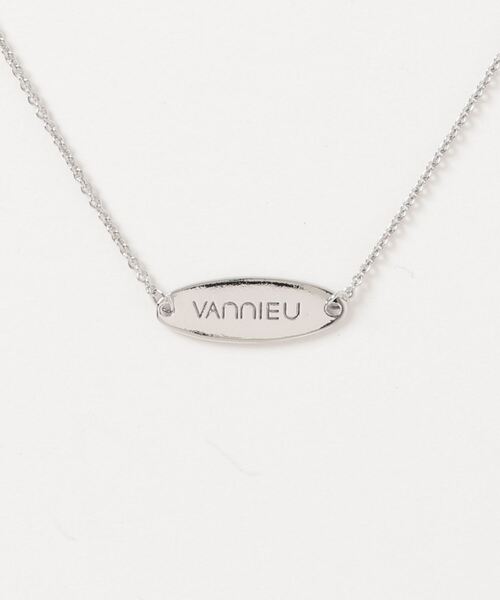 VANNIE U（ヴァニーユー）の「plate necklace（ネックレス・レディース・シルバー/ゴールド・FREE）」の12枚目の写真