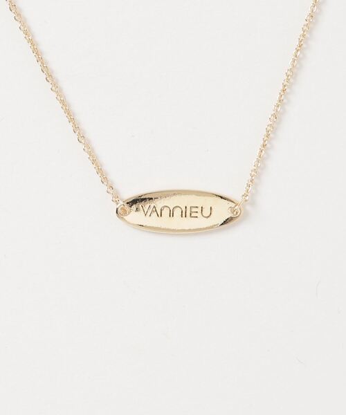 VANNIE U（ヴァニーユー）の「plate necklace（ネックレス・レディース・シルバー/ゴールド・FREE）」の13枚目の写真