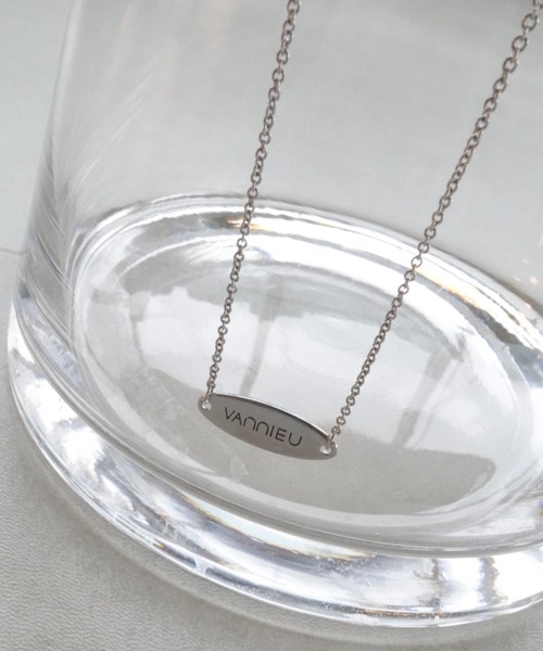 VANNIE U（ヴァニーユー）の「plate necklace（ネックレス・レディース・シルバー/ゴールド・FREE）」の15枚目の写真