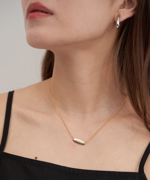 VANNIE U（ヴァニーユー）の「plate necklace（ネックレス・レディース・シルバー/ゴールド・FREE）」の17枚目の写真