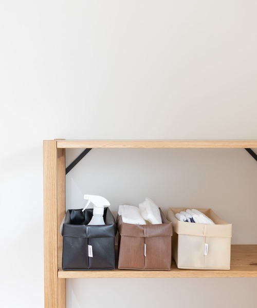 URBAN RESEARCH DOORS(アーバンリサーチドアーズ)の「commpost MULTIPURPOSE BAG L SHORT(収納グッズ・レディース・ホワイト系その他/ブラック/ブラウン・LARGE)」の9枚目の写真