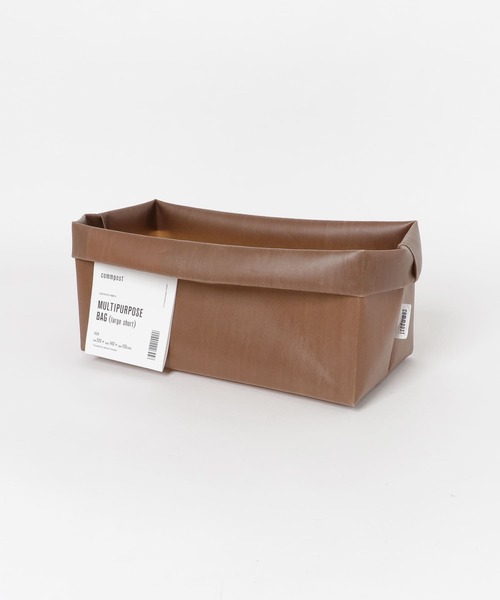 URBAN RESEARCH DOORS(アーバンリサーチドアーズ)の「commpost MULTIPURPOSE BAG L SHORT(収納グッズ・レディース・ホワイト系その他/ブラック/ブラウン・LARGE)」の12枚目の写真