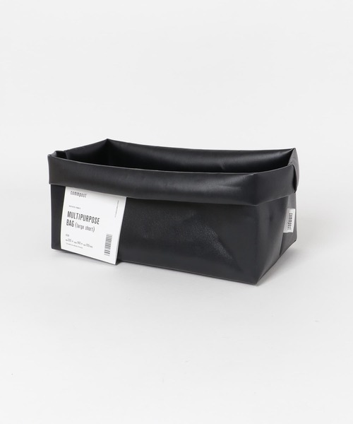 URBAN RESEARCH DOORS(アーバンリサーチドアーズ)の「commpost MULTIPURPOSE BAG L SHORT(収納グッズ・レディース・ホワイト系その他/ブラック/ブラウン・LARGE)」の5枚目の写真