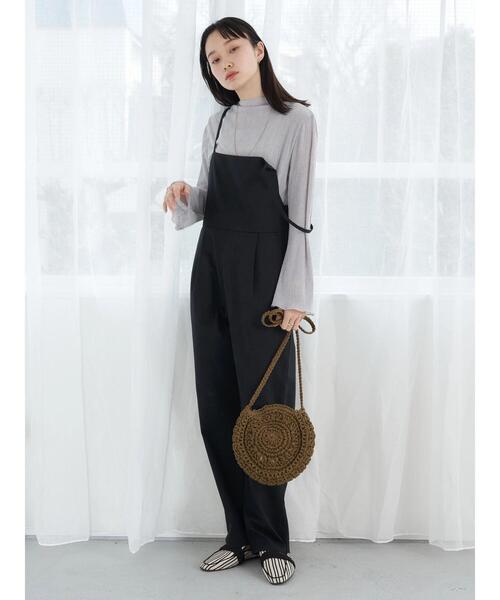 earth music&ecology（アースミュージックアンドエコロジー）の「シアープリーツカットプルオーバー（Tシャツ/カットソー・レディース・ベージュ/ライトグレー/ライトグリーン・FREE）」の10枚目の写真