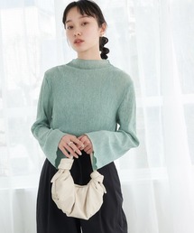 earth music&ecology | シアープリーツカットプルオーバー(Tシャツ/カットソー)