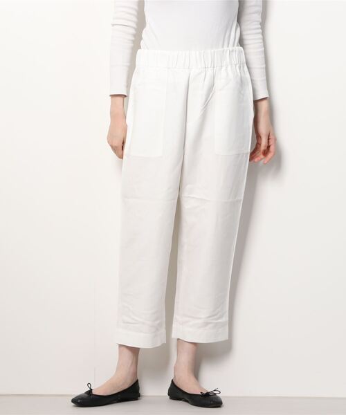 Banana Republic(バナナリパブリック)の「テンセル(TM) リネン パンツ(その他パンツ・レディース・ベージュ/ホワイト・M/S/XS/L)」の5枚目の写真