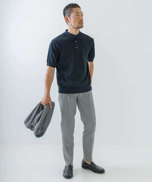 URBAN RESEARCH ROSSO MEN（アーバンリサーチロッソメン）の「『XLサイズあり』汗染み防止ポロシャツ（ポロシャツ・メンズ・グレー/ネイビー/ブラック/ホワイト・MEDIUM/LARGE/X-LARGE/SMALL）」の11枚目の写真