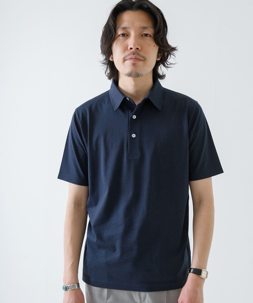 URBAN RESEARCH ROSSO MEN（アーバンリサーチロッソメン）の「『XLサイズあり』汗染み防止ポロシャツ（ポロシャツ・メンズ・グレー/ネイビー/ブラック/ホワイト・MEDIUM/LARGE/X-LARGE/SMALL）」の13枚目の写真