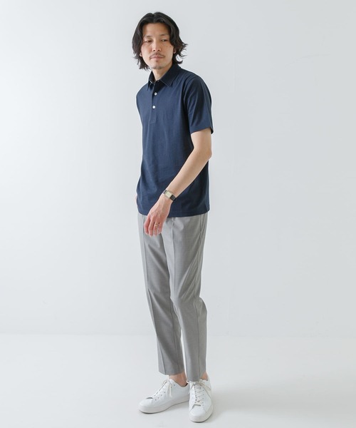 URBAN RESEARCH ROSSO MEN（アーバンリサーチロッソメン）の「『XLサイズあり』汗染み防止ポロシャツ（ポロシャツ・メンズ・グレー/ネイビー/ブラック/ホワイト・MEDIUM/LARGE/X-LARGE/SMALL）」の21枚目の写真