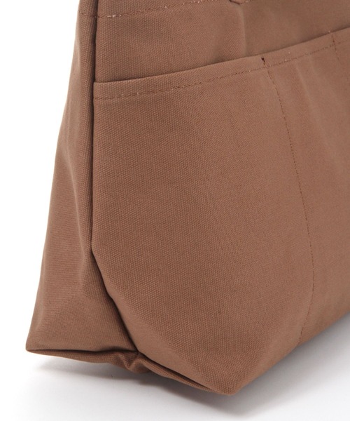 LEPSIM（レプシィム）の「キャンバスBASICトートバッグ [M]　276767（トートバッグ・レディース・ブラウン/グレー/アイボリー・ONE SIZE）」の13枚目の写真