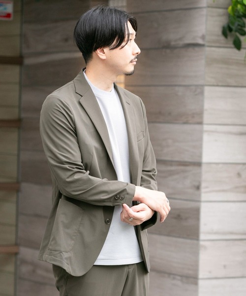 URBAN RESEARCH DOORS(アーバンリサーチドアーズ)の「LIFE STYLE TAILOR Comfortable Jacket(スーツジャケット・メンズ・ネイビー/カーキ・LARGE/SMALL/MEDIUM/X-LARGE)」の7枚目の写真