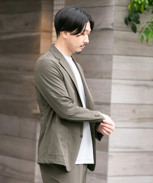URBAN RESEARCH DOORS(アーバンリサーチドアーズ)の「LIFE STYLE TAILOR Comfortable Jacket(スーツジャケット・メンズ・ネイビー/カーキ・LARGE/SMALL/MEDIUM/X-LARGE)」の8枚目の写真