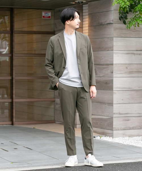 URBAN RESEARCH DOORS オリーブ スーツ URBAN RESEARCH DOORS（アーバンリサーチドアーズ）の「LIFE STYLE