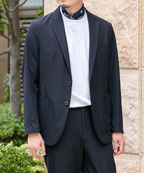 URBAN RESEARCH DOORS(アーバンリサーチドアーズ)の「LIFE STYLE TAILOR Comfortable Jacket(スーツジャケット・メンズ・ネイビー/カーキ・LARGE/SMALL/MEDIUM/X-LARGE)」の17枚目の写真