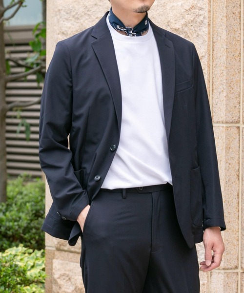 URBAN RESEARCH DOORS(アーバンリサーチドアーズ)の「LIFE STYLE TAILOR Comfortable Jacket(スーツジャケット・メンズ・ネイビー/カーキ・LARGE/SMALL/MEDIUM/X-LARGE)」の18枚目の写真