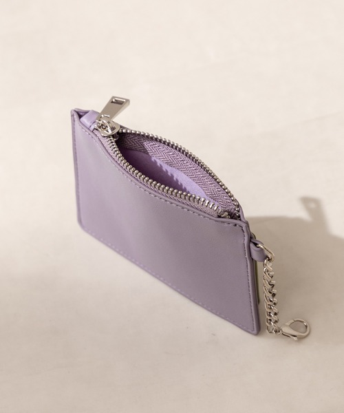 OLIVE des OLIVE(オリーブデオリーブ)の「ポーチ付きホーボーバッグ(ショルダーバッグ・レディース・ブラック/パープル/オフホワイト・FREE)」の18枚目の写真