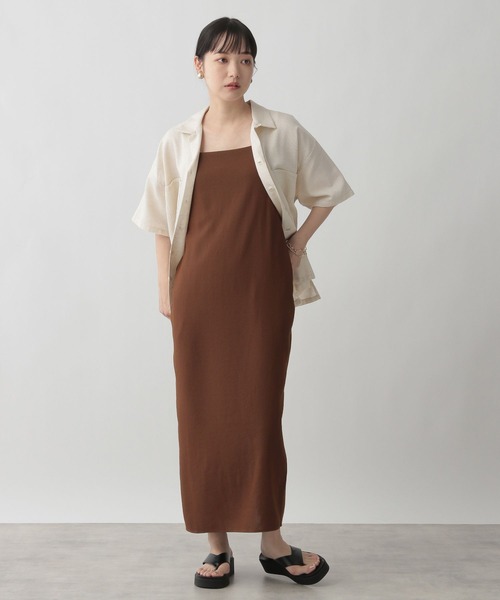 ブル出品 LOWRYS FARM（ローリーズファーム）の「メッシュオープンカラーシャツ