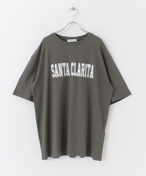 URBAN RESEARCH Sonny Label（アーバンリサーチサニーレーベル）の「ルーズロゴチュニックTシャツ（Tシャツ/カットソー・レディース・ホワイト/ブラック/チャコールグレー・FREE）」の6枚目の写真