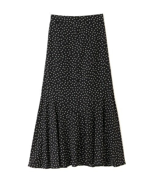 N.(N. Natural Beauty Basic)(エヌエヌナチュラルビューティーベーシック)の「プリントデザインペプラムスカート(スカート・レディース・ブラック系その他/ホワイト系その他/オフホワイト・MEDIUM)」の8枚目の写真